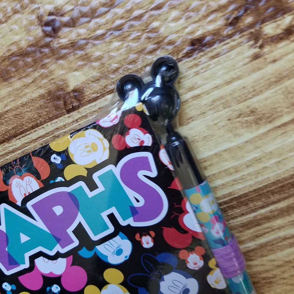 Disney Mickey Mouse Autograph Notebook Parks World Walt Disneyland - Picture 4 of 6
